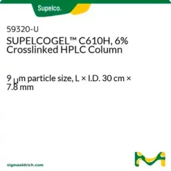 SUPELCOGEL™ C610 (9 µm) HPLC Columns