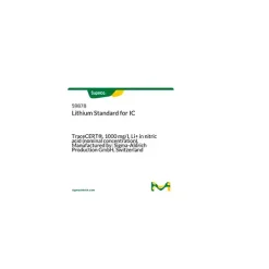 Lithium Standard for IC