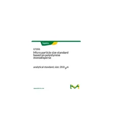 Micro particle size standard based on polystyrene monodisperse