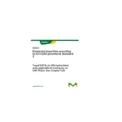 Elemental Impurities according to ICH Q3D parenteral, Standard 2