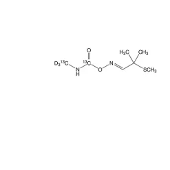 Aldicarb-(N-methyl-13C,d3 carbamoyl-13C)