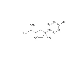 4-(3,6-Dimethyl-3-heptyl)phenol-ring-13C6 solution