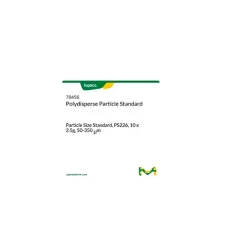Polydisperse Particle Standard