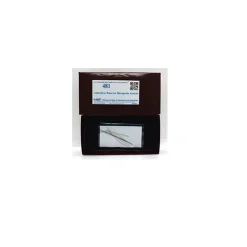 Gold-silver wires for microprobe analysis