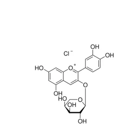 Cyanidin 3-arabinoside chloride