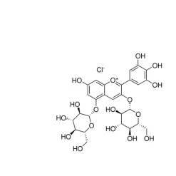 Delphinidin 3,5-diglucoside chloride