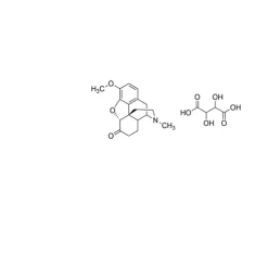Hydrocodone bitartrate salt hemi(pentahydrate)