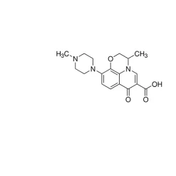 (3RS)-3-Methyl-10-(4-methylpiperazin-1-yl)-7-oxo-2,3-dihydro-7H-pyrido[1,2,3-de]-1,4-benzoxazine-6-carboxylic acid