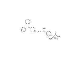 4-[4-[4-(Diphenylmethylene)-1-piperidinyl]-1-hydroxybutyl]-α,α-dimethylbenzeneacetic acid