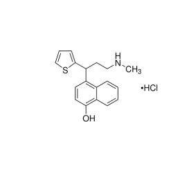 4-[3-(Methylamino)-1-(thiophen-2-yl)propyl]naphthalen-1-ol hydrochloride