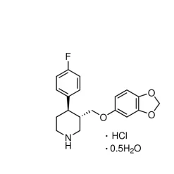 Paroxetine hydrochloride hemihydrate