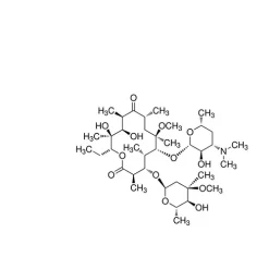Clarithromycin for peak identification