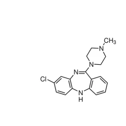 Clozapine for peak identification