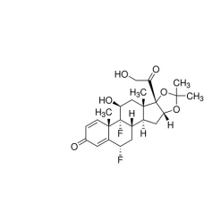 Fluocinolone acetonide for peak identification