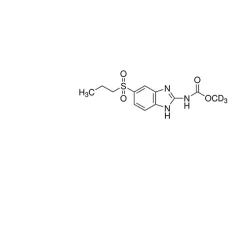 Albendazole sulfone-(methyl-d3)