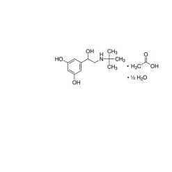 Terbutaline acetate salt hemihydrate