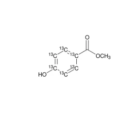 Methyl 4-hydroxybenzoate-ring-13C6 solution