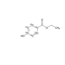 Ethyl 4-hydroxybenzoate-ring-13C6 solution
