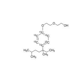4-(3,6-Dimethyl-3-heptyl)phenol-diethoxylate-ring-13C6 solution