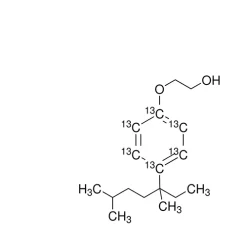 4-(3,6-Dimethyl-3-heptyl)phenol monoethoxylate-ring-13C6 solution