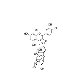 Cyanidin 3-sophoroside chloride