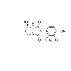 2-Chloro-3-methyl-4-[(7R,7aS)-tetrahydro-7-hydroxy-1,3-dioxo-1H-pyrrolo[1,2-c]imidazol-2(3H)-yl]benzonitrile