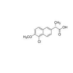 (2S)-2-(5-Chloro-6-methoxynaphthalen-2-yl)propanoic acid