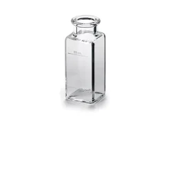 Sample Cell, glass, 1" square, 25 mL, unmatched pair, 2/pk