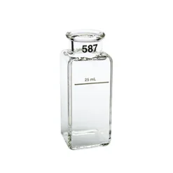 Sample Cell: 1" Square Glass, 25mL matched pair