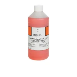 Buffer Solution, pH 4.01, Color-coded Red, 500 mL