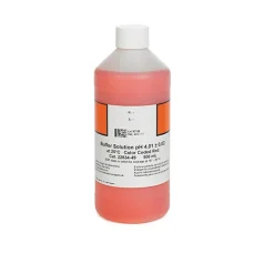 Buffer Solution, pH 4.01, Color-coded Red, 500 mL