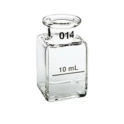 Sample Cell: 1" Square Glass 10 mL matched pair