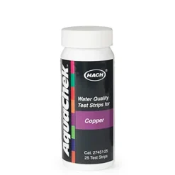Copper Test Strips, 0-3 mg/L