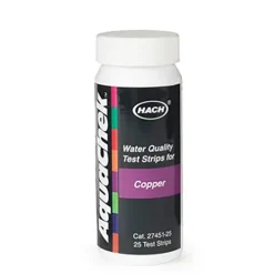 Copper Test Strips, 0-3 mg/L