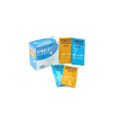 Singlet Single-Use pH Buffer Kit, pH 7.00 & 10.01, pk/2x10