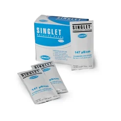 Singlet Single-use Conductivity Standard Solution, 147 µS/cm, KCl, 20 mL