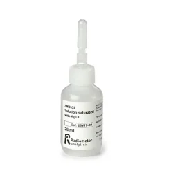 Filling Solution, Reference, 3 M KCl with AgCl, 28 mL
