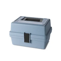 MultiTest kit case (5.8 x 8.8 x 6.7 in), blue polypropylene
