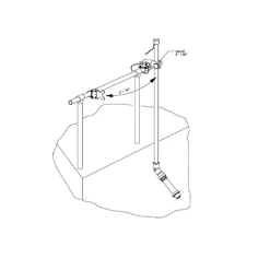 PVC rail mount kit for ISE sensors