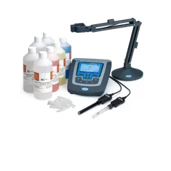 HQD HQ440D Water Quality Laboratory pH and ISE Fluoride (F⁻) Ion Meter Package