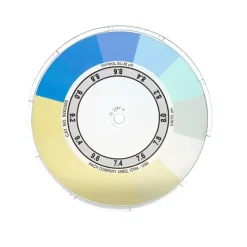 Color disc pH, thymol Blue, 7.4-9.6
