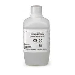 KS100 KCl Solution, Saturated, 500 mL (Radiometer Analytical)
