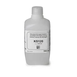 KS120 KCl Solution Sat., Saturated with AgCl, 500 mL (Radiometer Analytical)