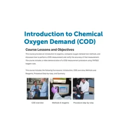 Introduction to Chemical Oxygen Demand Digital Learning