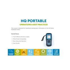 HQ Series Portable Meters eLearning