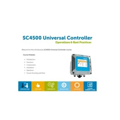 Hach SC4500 Universal Controller Operation and Best Practice