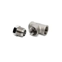 GS1440/GS2440EX H₂S Sensor Adapter for Inline Mounting with Tee (BSPT, NPT)