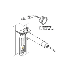 Weld-on fitting with 2" Triclamp connection, for TSS XL sc (unprocessed pipe end)
