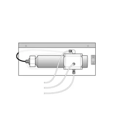 Flow through unit 50 mm for UVAS plus sc probes
