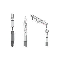 Chain mount kit for electrochemical sensor